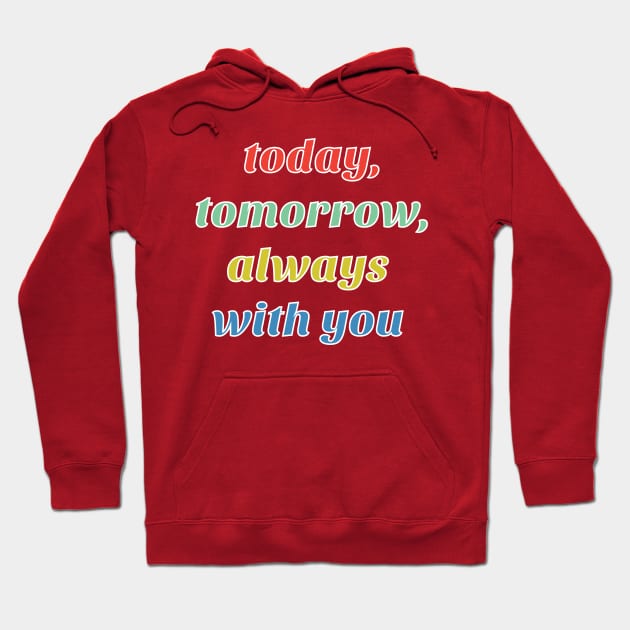 Slogan typography Hoodie by dddesign